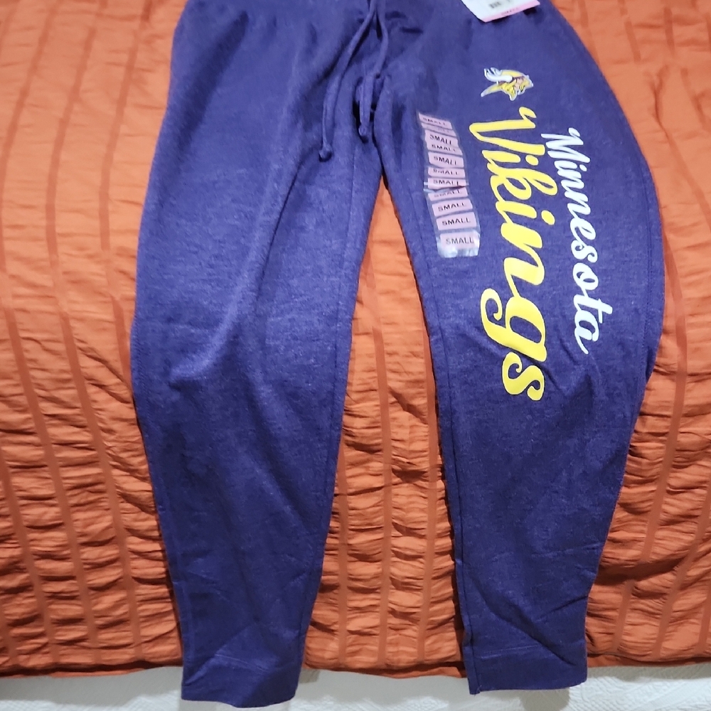 NFL Minnesota Vikings Purple Joggers